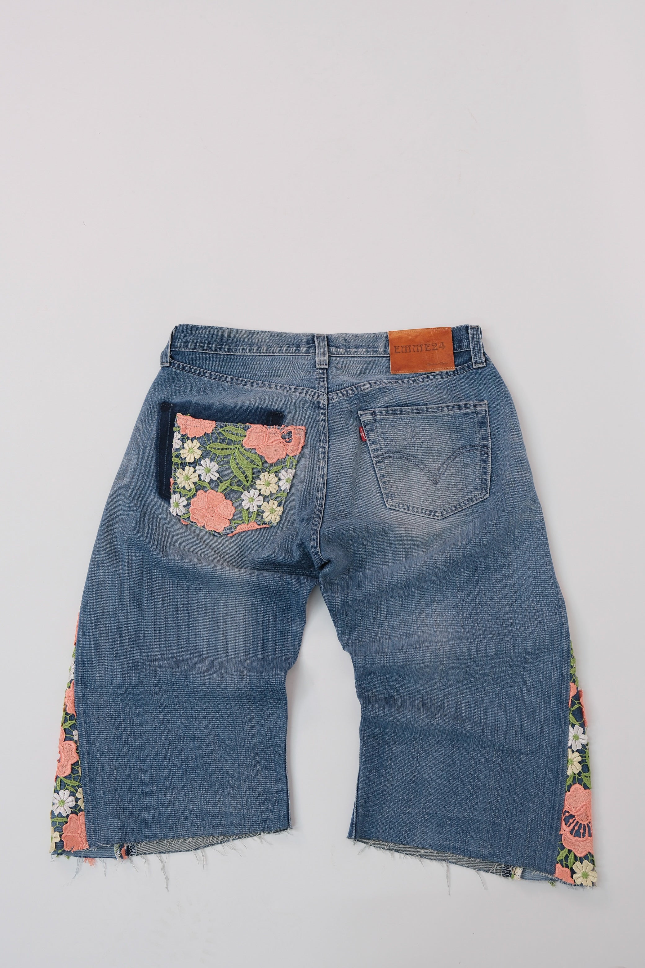 SHORTS MACRAMÈ PINK