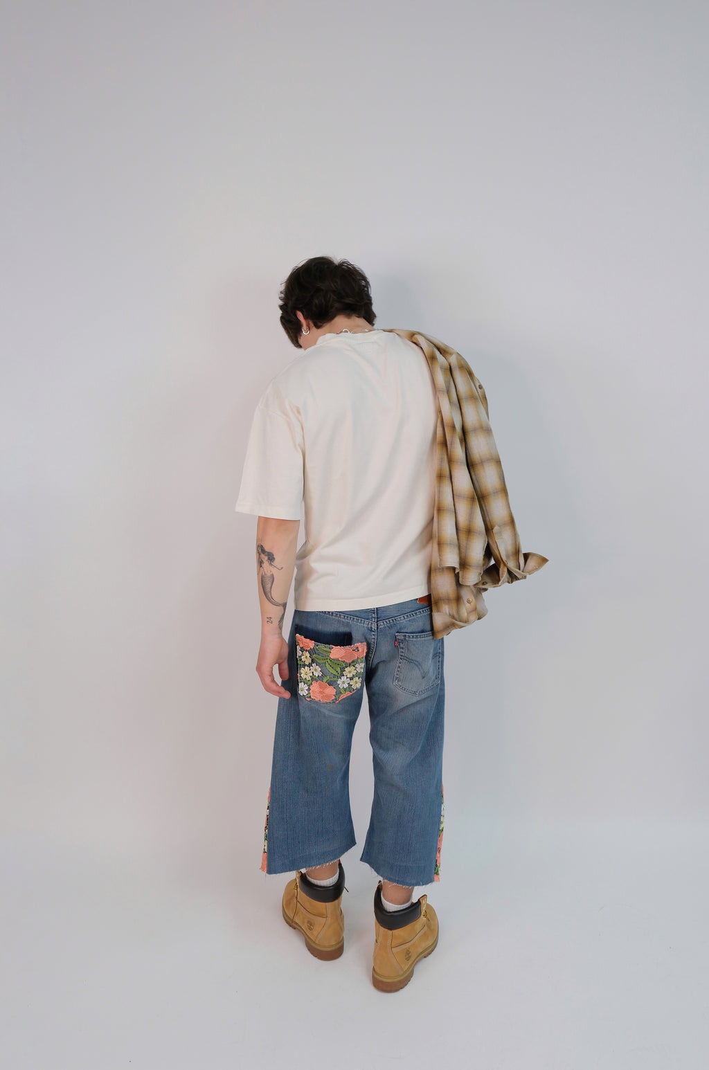 SHORTS MACRAMÈ PINK